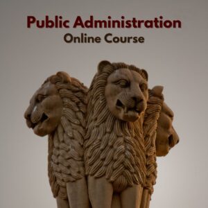 Public Administration Online Course
